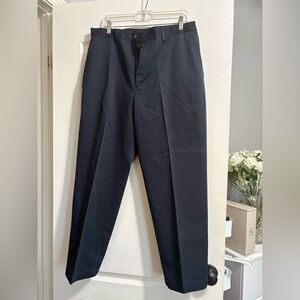 Haggar Dark Navy Men's Dress Pants - Classic Crease